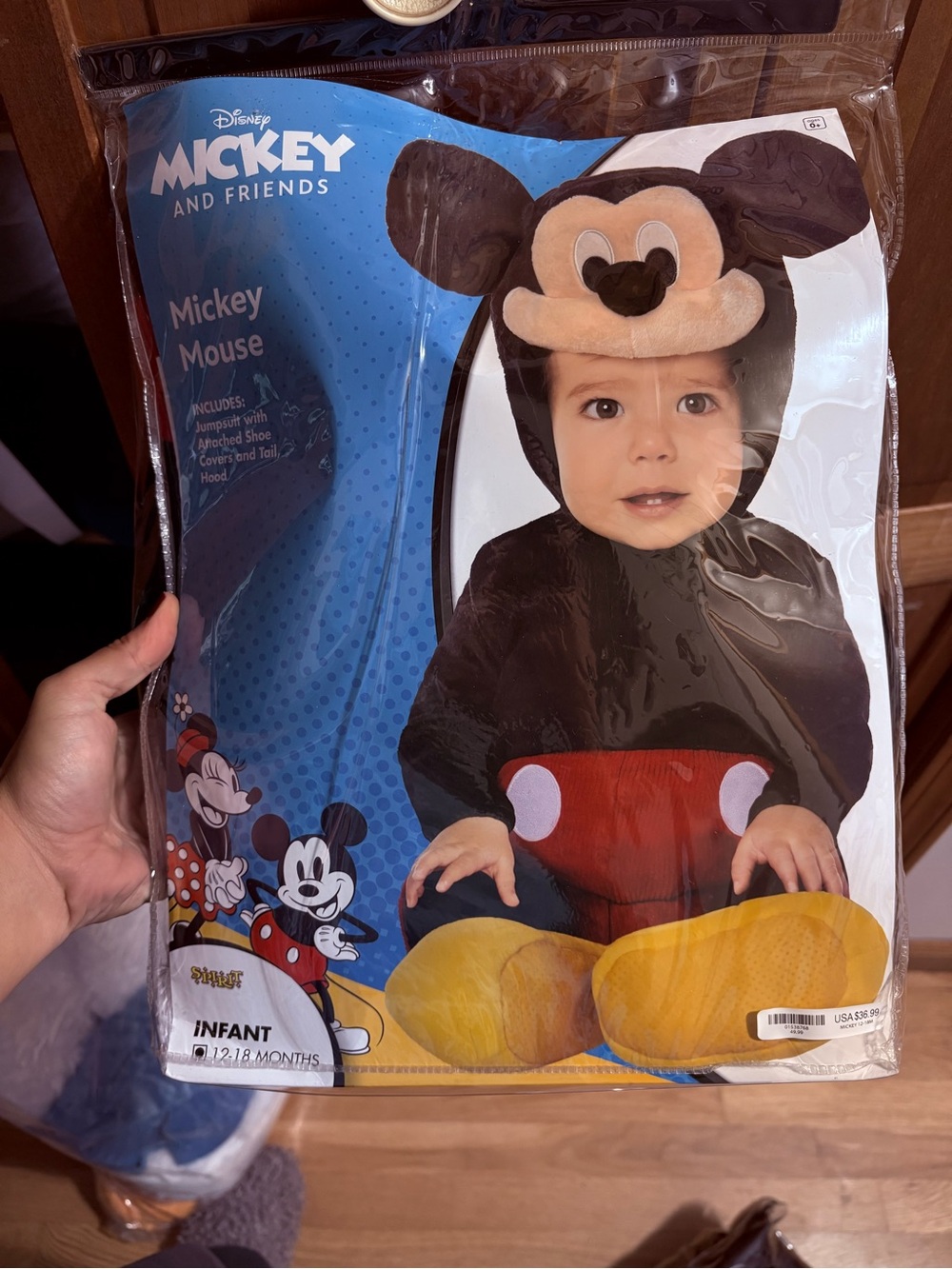 Disney Mickey Mouse Infant Outfit - Black, Red, Yellow